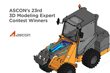 ASCON Announces the Winners of the 23rd 3D Modeling Expert Contest