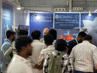 ASCON Presented KOMPAS-3D at IMS 2025