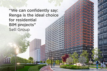 Setl Group Holding Designs Multi-Storey Buildings in Renga BIM